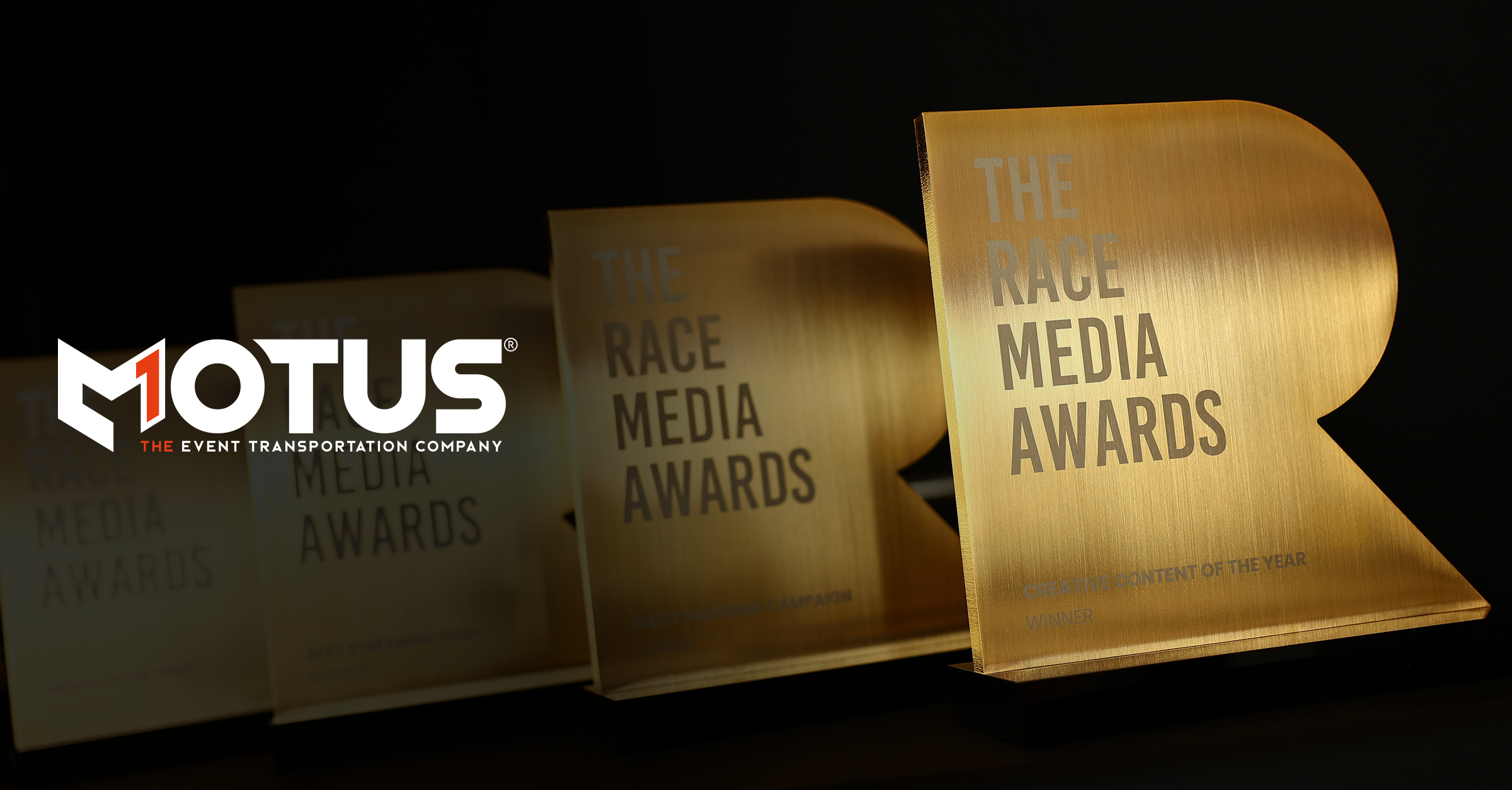 Global event transportation leader MOTUS | ONE becomes presenting partner of The Race Media Awards as 2024 Shortlist is announced