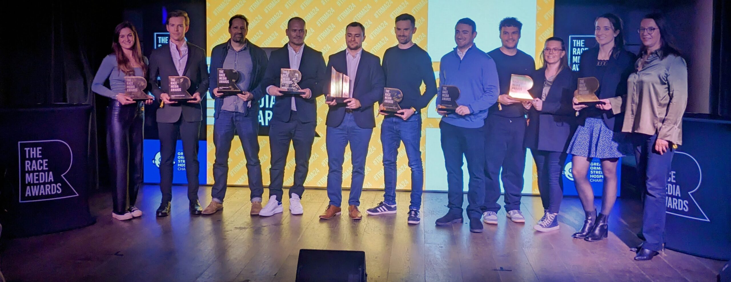 Alpine, Gulf and Envision Racing among big winners at The Race Media Awards 2024